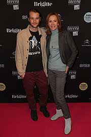 Oscar Lauterbach und Katja Flint (Foto: Dominik Bindl/Getty Images  für BRIGITTE)